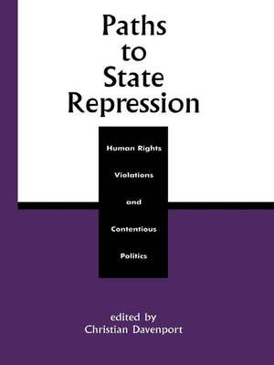 cover image of Paths to State Repression
